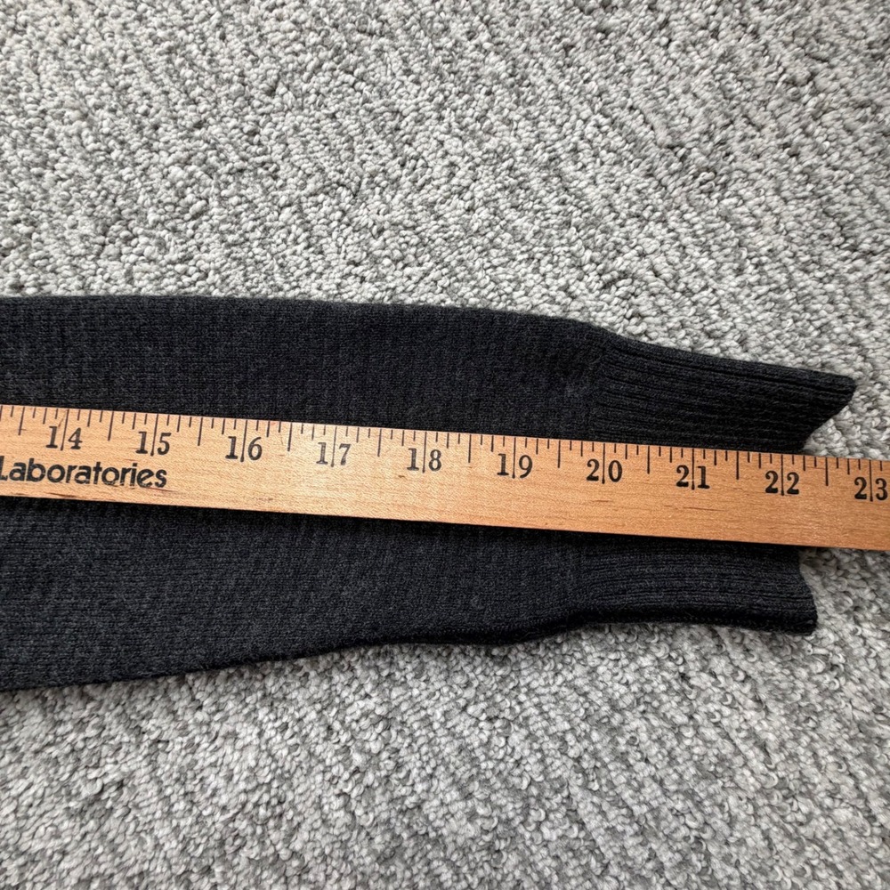 Lululemon Sweater Womens Size 10 Gray Crewneck Ribbed Knit‎ Long Sleeve Pullover - Picture 7 of 7